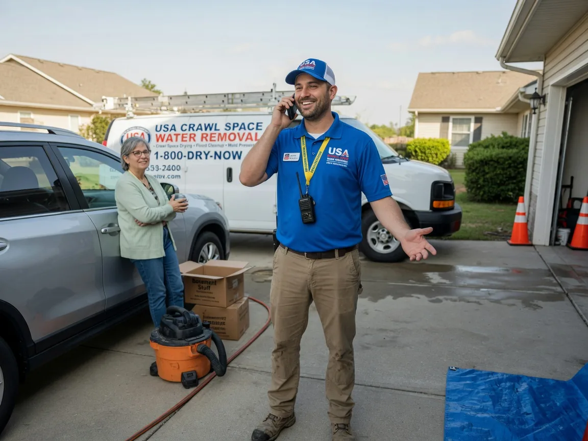 Crawl Space Water Removal Jewett, OH FAQs